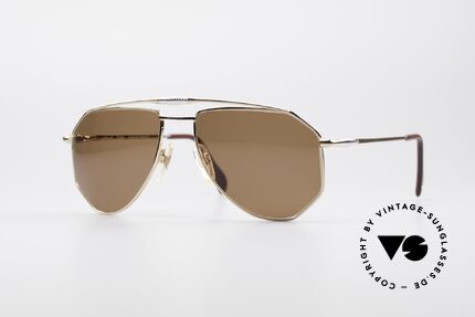 Zollitsch Cadre 120 Medium 80er Sonnenbrille, vintage Zollitsch Sonnenbrille aus den späten 1980ern, Passend für Herren