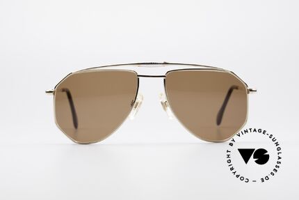 Zollitsch Cadre 120 Medium 80er Sonnenbrille, markantes Herren-Modell in herausragender Qualität, Passend für Herren