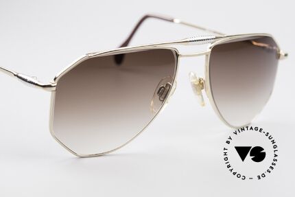 Zollitsch Cadre 120 Medium 80er Vintage Brille, KEINE Retrobrille; ein 30 Jahre altes Unikat, Gr. 56°18, Passend für Herren