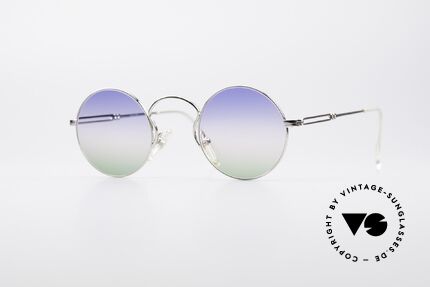 Jean Paul Gaultier 55-0172 Runde Designer Sonnenbrille, Designerbrille von Jean Paul Gaultier von ca. 1994, Passend für Herren und Damen