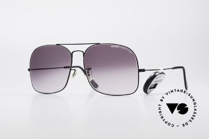 Bausch & Lomb Mirage 80er USA Vintage Brille, Bausch&Lomb vintage Sonnenbrille aus den 1980ern, Passend für Herren