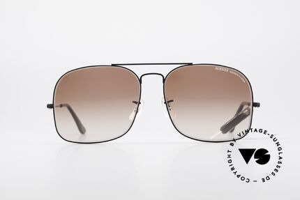 Bausch & Lomb Mirage USA Vintage Sonnenbrille, eine etwas modifizierte Pilotenform in XLarge-Größe, Passend für Herren