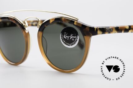 Ray Ban Gatsby Style 4 Bausch Lomb USA B&L Brille, B&L Bausch & Lomb Qualitätsgläser (100% UV), Passend für Herren und Damen