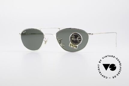 Ray Ban Modified Aviator Vintage B&L USA Brille, RAY-BAN Sonnenbrille der 'Vintage Metal Collection', Passend für Herren und Damen