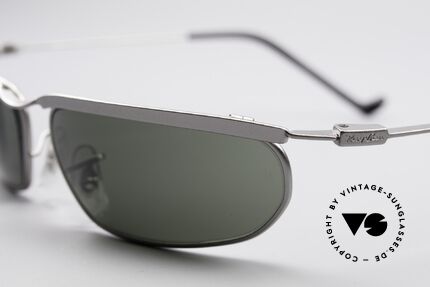 Ray Ban New Deco Rectangle B&L USA Sonnenbrille, KEINE Retrosonnenbrille, ein altes USA-Original, Passend für Herren
