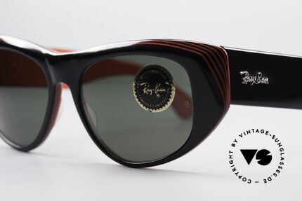 Ray Ban Wayfarer Dekko Rare Damen Sonnenbrille, massive Bügel + Bausch&Lomb Gläser; 100% UV, Passend für Damen