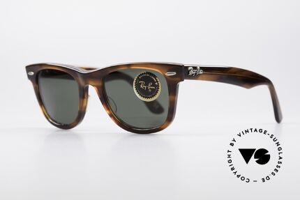 Ray Ban Wayfarer XS Kleine USA Sonnenbrille B&L, entsprechend für kleine / schmale Köpfe geeignet, Passend für Herren und Damen