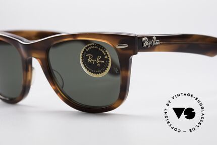 Ray Ban Wayfarer XS Kleine USA Sonnenbrille B&L, mit legendären B&L G15 Qualitätsgläser; 100% UV, Passend für Herren und Damen