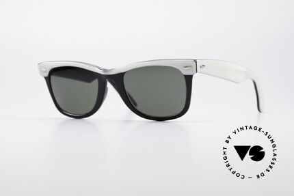 Ray Ban Wayfarer I 80er USA B&L Sonnenbrille, Wayfarer: der absolute Sonnenbrillenklassiker, Passend für Herren und Damen Ray Ban Wayfarer I 80er USA B&L Sonnenbrille, Wayfarer: der absolute Sonnenbrillenklassiker, Passend für Herren und Damen