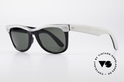 Ray Ban Wayfarer I 80er USA B&L Sonnenbrille, heute so oft kopiert und nie erreicht; B&L 5022, Passend für Herren und Damen Ray Ban Wayfarer I 80er USA B&L Sonnenbrille, heute so oft kopiert und nie erreicht; B&L 5022, Passend für Herren und Damen
