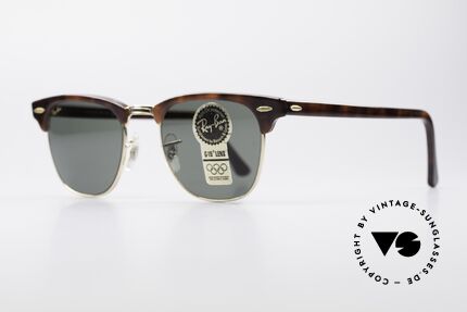 Ray Ban Clubmaster Bausch & Lomb USA Brille, u.a. getragen von Kevin Costner im Film 'JFK', Passend für Herren Ray Ban Clubmaster Bausch & Lomb USA Brille, u.a. getragen von Kevin Costner im Film 'JFK', Passend für Herren