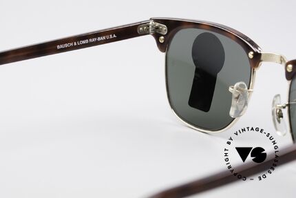 Ray Ban Clubmaster Bausch & Lomb USA Brille, Top-Qualität & mit original Ray-Ban B&L Etui, Passend für Herren Ray Ban Clubmaster Bausch & Lomb USA Brille, Top-Qualität & mit original Ray-Ban B&L Etui, Passend für Herren