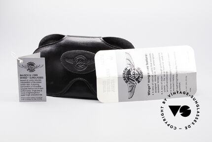 Bausch & Lomb Wings Amber Rose Sonnenbrille, ungetragen (wie alle unsere vintage B&L Modelle), Passend für Herren und Damen