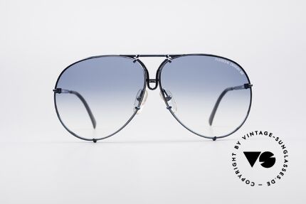 Porsche 5623 Rare 80er Aviator Brille, der legendäre Klassiker mit den wechselbaren Gläsern, Passend für Herren und Damen