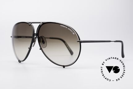 Porsche 5621 Grosse Alte 80er Pilotenbrille, die 80er Legende mit den auswechselbaren Gläsern, Passend für Herren