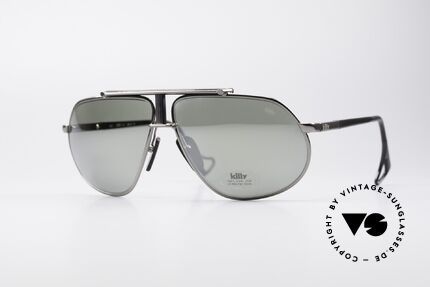Killy 470 High End Vintage Sport Brille, vintage Killy Sportsonnenbrille für extreme Bedingungen, Passend für Herren und Damen
