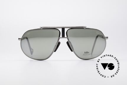 Killy 470 High End Vintage Sport Brille, entwickelt v. Ski-Legende Jean-Claude Killy in den 80ern, Passend für Herren und Damen