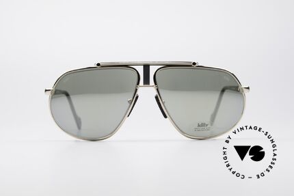 Killy 470 High End Vintage Sport Brille, entwickelt v. Ski-Legende Jean-Claude Killy in den 80ern, Passend für Herren und Damen