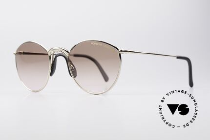 Porsche 5638 90er Vintage Sonnenbrille, sehr komfortabel; zudem sportlich & elegant zugleich, Passend für Herren und Damen