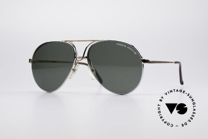 Porsche 5657 90er Wechselrahmen Brille, edle Designer Sonnenbrille von PORSCHE Carrera, Passend für Herren