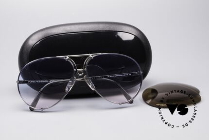 Porsche 5623A Rare Vintage Sonnenbrille, 1 x braune, entspiegelte Sonnengläser aus Polycarbonat, Passend für Herren und Damen