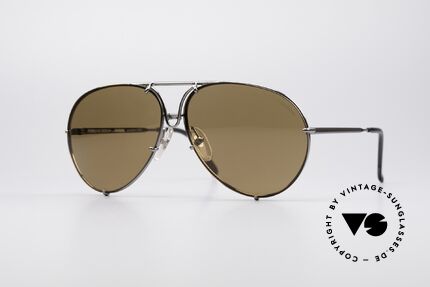 Porsche 5623A Rare Vintage Sonnenbrille, ungetragen, mit Wechselgläsern und orig. Porsche Etui, Passend für Herren und Damen