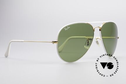 Ray Ban Large Metal II Flying Colors Limited Edition, produziert in den 1970ern & 80ern v. Bausch&Lomb, Passend für Herren