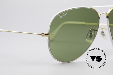 Ray Ban Large Metal II Flying Colors Limited Edition, legendäre RB3 Mineralgläser mit der "B&L" Gravur!, Passend für Herren