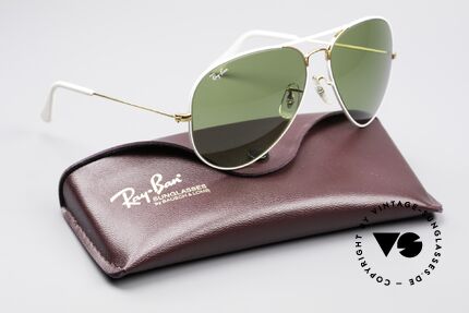 Ray Ban Large Metal II Flying Colors Limited Edition, kostbares Sammlerstück in Top-Qualität (inkl. Etui), Passend für Herren