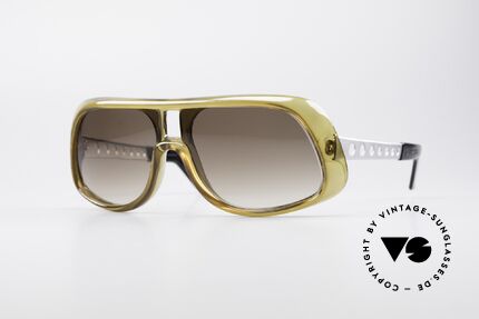 Carrera 549 Elvis Presley Style Brille, sehr alte vintage Carrera Sonnenbrille (frühe 70er), Passend für Herren