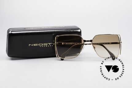 Neostyle Boutique 65 Eckige Vintage Sonnenbrille, KEINE RETRObrille, sondern ein vintage ORIGINAL, Passend für Herren und Damen