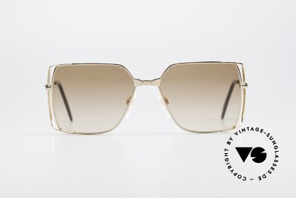 Neostyle Boutique 65 Eckige Vintage Sonnenbrille, tolle Verarbeitung & Passform; made in Germany, Passend für Herren und Damen