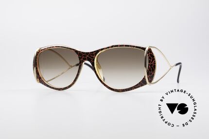 Paloma Picasso 3719 Vintage Portemonnaie Etui, 90er Jahre Paloma Picasso Designer-Sonnenbrille, Passend für Damen