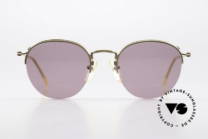 Jean Paul Gaultier 55-1172 True Vintage Sonnenbrille, sehr leichtes Gestell & mit zahlreichen Details, Passend für Herren und Damen