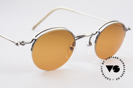 Jean Paul Gaultier 55-7108 Kleine Vintage Panto Brille, unbenutzt (wie alle unsere vintage Sonnenbrillen), Passend für Herren und Damen
