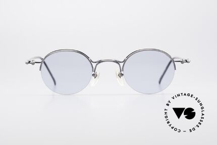 Jean Paul Gaultier 55-7108 Kleine Runde Panto Brille, legendäre 'Panto-Form' interpretiert von J.P.G., Passend für Herren und Damen