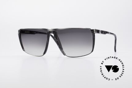 Gucci 1303 80er Designer Sonnenbrille, vintage 80er Sonnenbrille von Gucci in Marmor-Optik, Passend für Herren und Damen