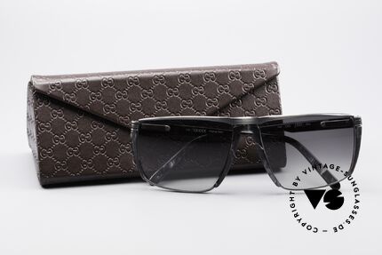 Gucci 1303 80er Designer Sonnenbrille, Qualitäts-Fassung ist auch für optische Gläser geeignet, Passend für Herren und Damen