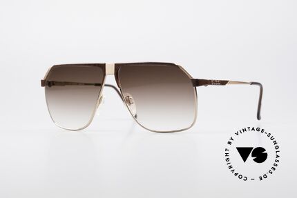 Gucci 1200 Luxus Herren Sonnenbrille, mondäne vintage Designer-Sonnenbrille von Gucci, Passend für Herren