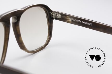 Serge Kirchhofer M721 Büffelhorn Handarbeit Brille, absolutes Sammlerobjekt (gehört eher in ein Museum), Passend für Herren