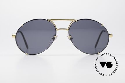 Bugatti 65360 80er Brille Mit Wechelgläsern, Größe: large, Passend für Herren