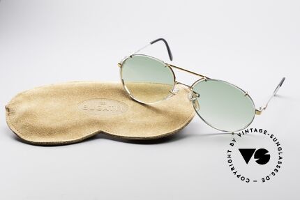 Bugatti 65360 80er Brille Mit Wechelgläsern, KEIN Retro; ein kostbares altes ORIGINAL von 1988, Passend für Herren