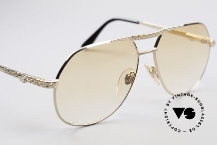 Bugatti EB502 - M Vintage Aviator Brille, ungetragene Rarität (inkl. BUGATTI Etui); Sammlerstück, Passend für Herren