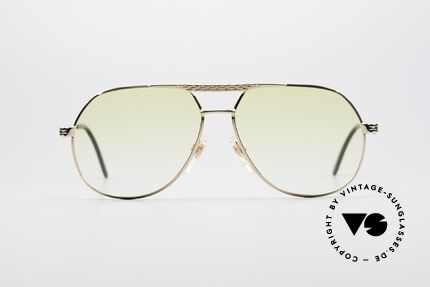 Bugatti EB502 - M Vintage Aviator Sonnenbrille, Material & Verarbeitung wie aus einem Guss; Gr. 59°14, Passend für Herren
