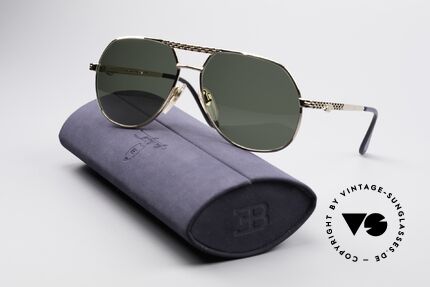 Bugatti EB502 - S Vintage Luxus Sonnenbrille, KEINE Retrobrille, sondern ein ORIGINAL aus den 90ern, Passend für Herren und Damen
