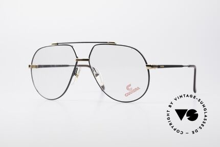 Carrera 5369 Herren Large Vintage Brille, vintage CARRERA Brillenfassung mit Doppelsteg, Passend für Herren