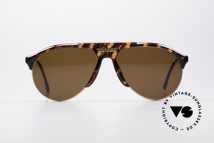 Carrera 5444 Sehr Breite Aviator Brille, langlebiges Optyl-Material (scheint nicht zu altern), Passend für Herren