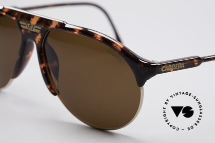 Carrera 5444 Sehr Breite Aviator Brille, ungetragenes Einzelstück (inkl. Movado Soft-Etui), Passend für Herren