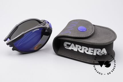 Carrera 5586 Faltbare Kevlar Sonnenbrille, KEINE Retrobrille, sondern ein altes ORIGINAL, Passend für Herren