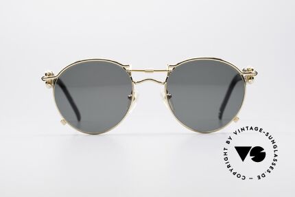 Jean Paul Gaultier 56-0174 Tupac 2Pac Sonnenbrille, Modell 56-0174: bekannt für die einstellbare Bügellänge, Passend für Herren und Damen